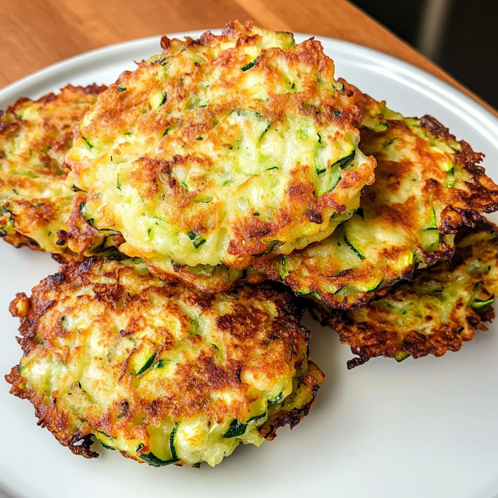 Air Fryer Zucchini Fritters