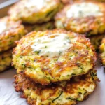 Baked Zucchini Fritters