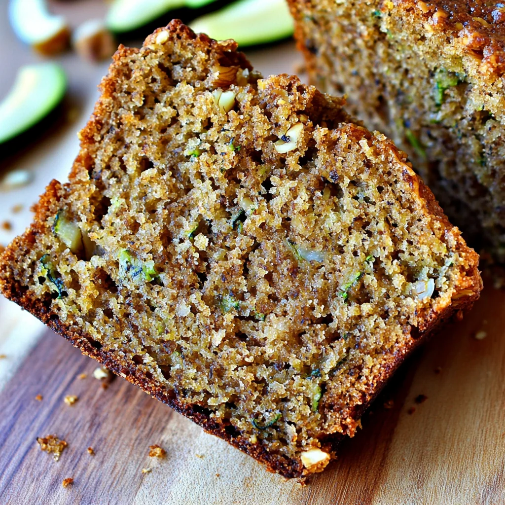 Best Ever Zucchini Walnut Bread