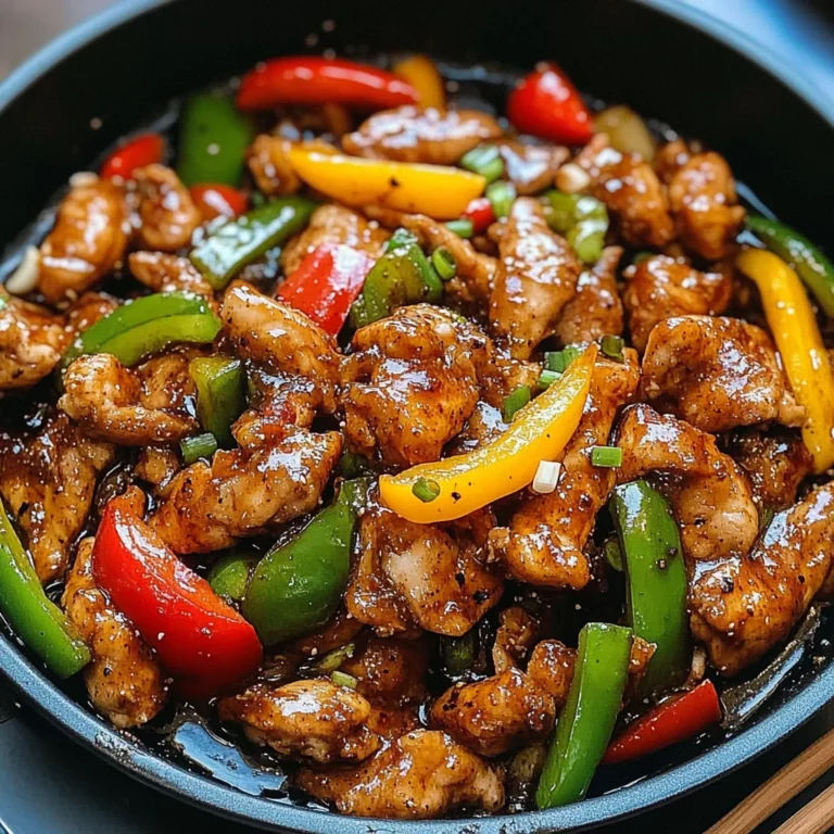 Black Pepper Chicken