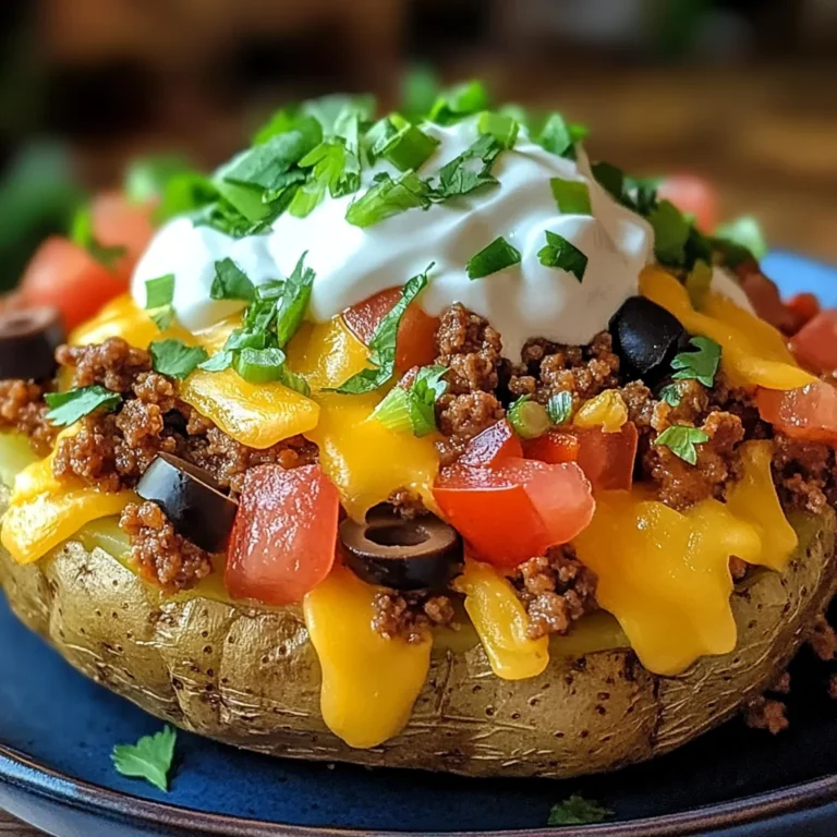 Cheesy Taco Potatoes