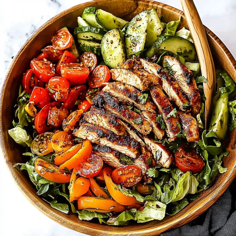 Chicken Fajita Salad