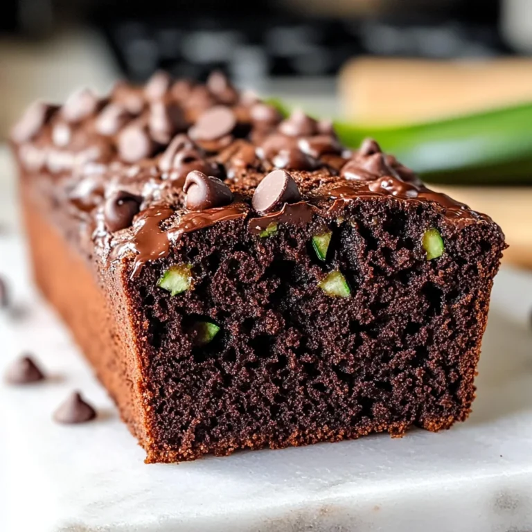 Chocolate Zucchini Bread