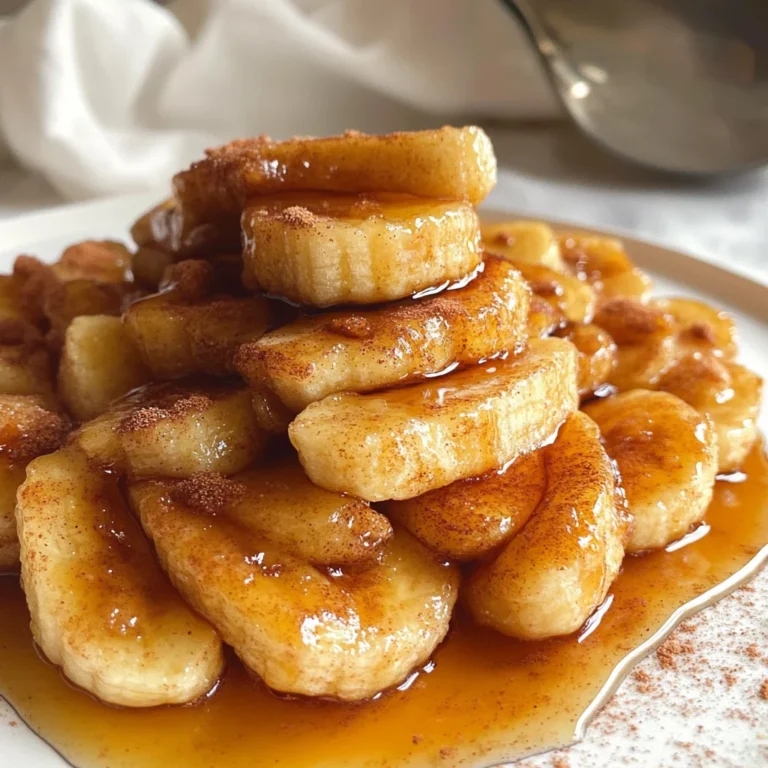 Cinnamon Baked Bananas