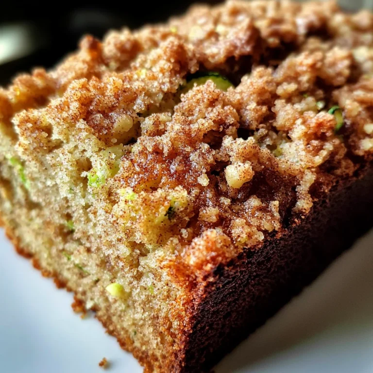 Cinnamon Streusel Topped Zucchini Bread Bakery Style: A Stunning Loaf
