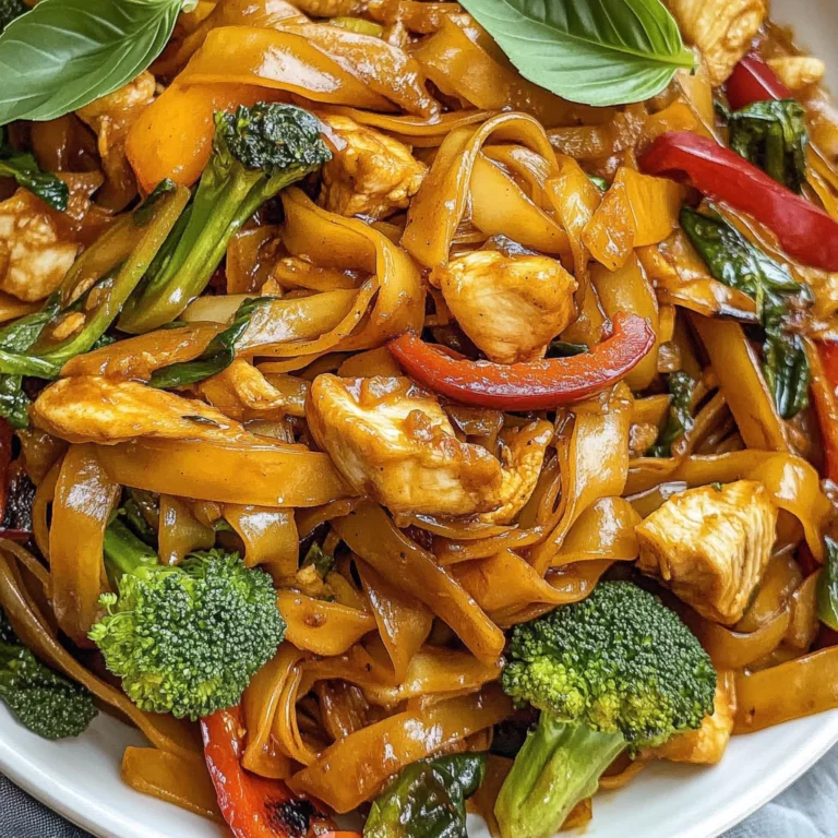 Drunken Noodles (Pad Kee Mao)