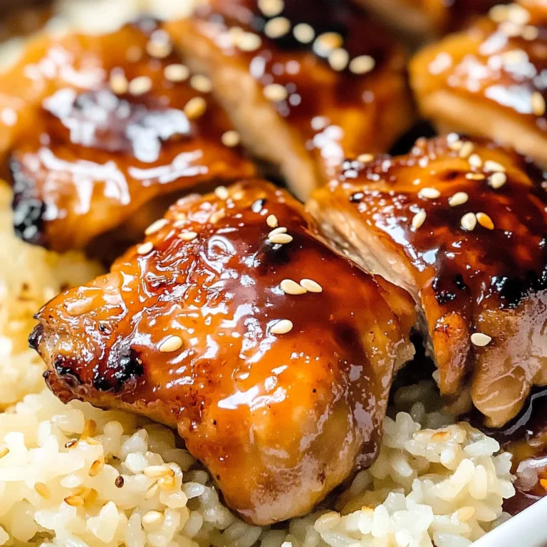 Easy Chicken Teriyaki with Marinade