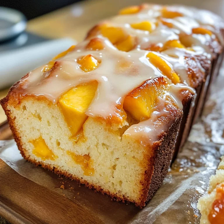 Easy Peach Bread Recipe