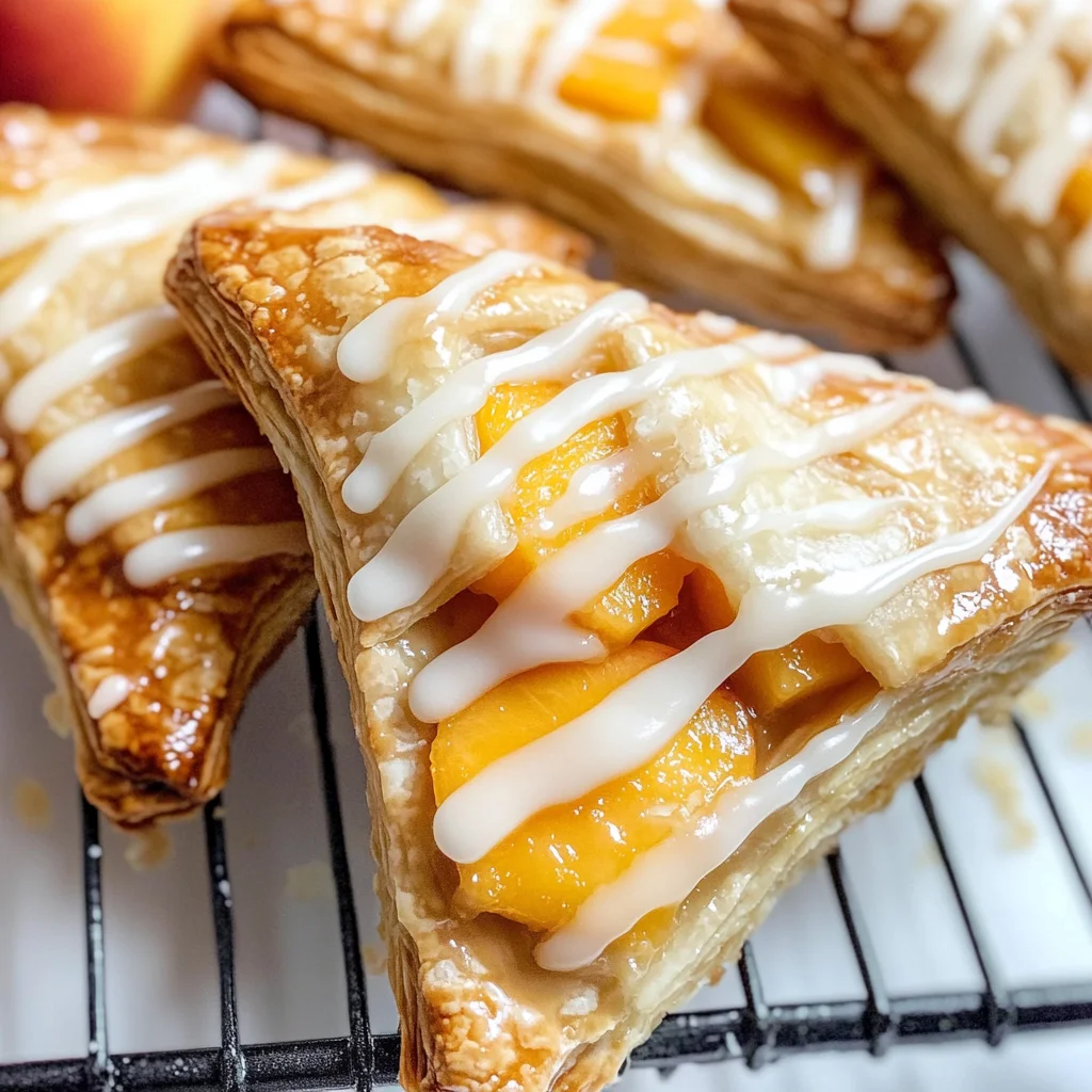 Easy Peach Turnovers