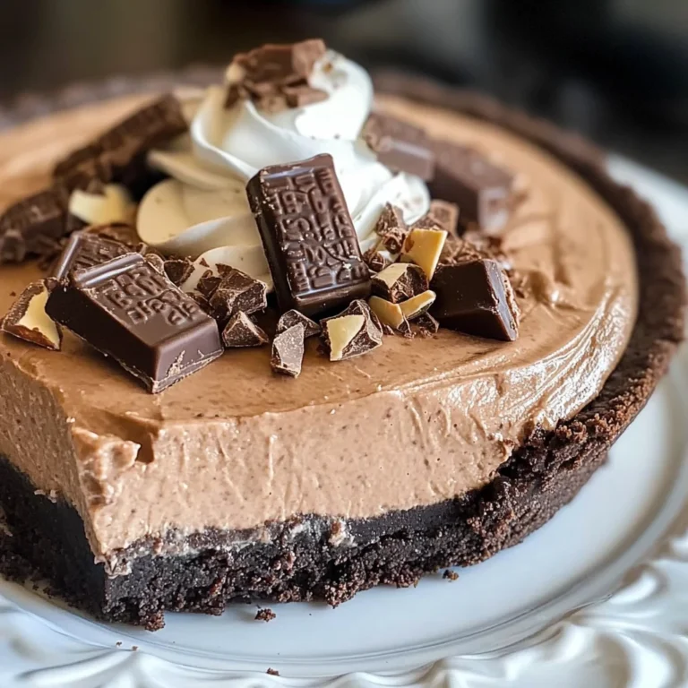 Frozen Chocolate Pie