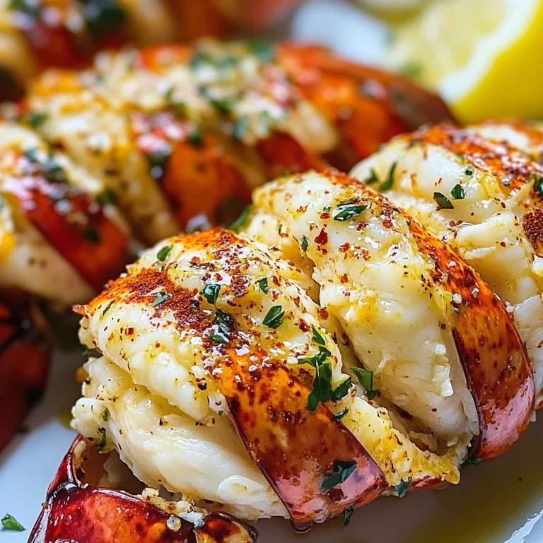 Garlic Butter Lobster Tails