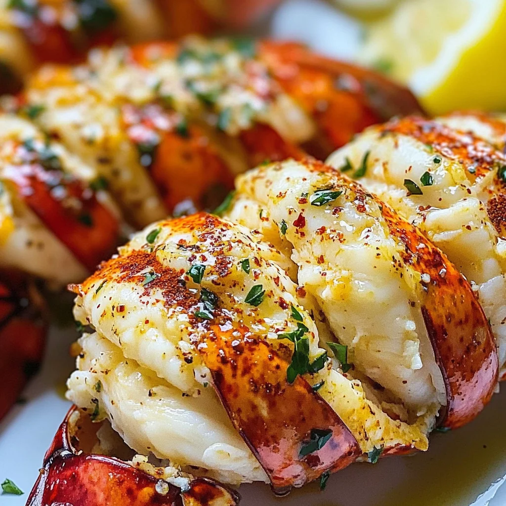 Garlic Butter Lobster Tails