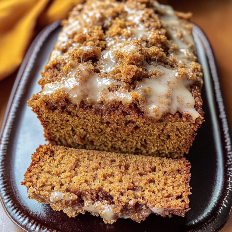 Gluten-free Pumpkin Bread with Streusel Topping
