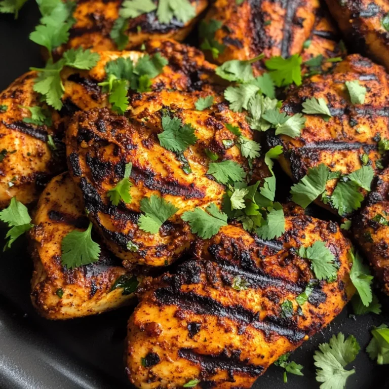 Grilled Moroccan Chicken