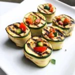 Grilled Zucchini Hummus Roll-Ups Recipe