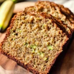 Healthy Zucchini Banana Bread