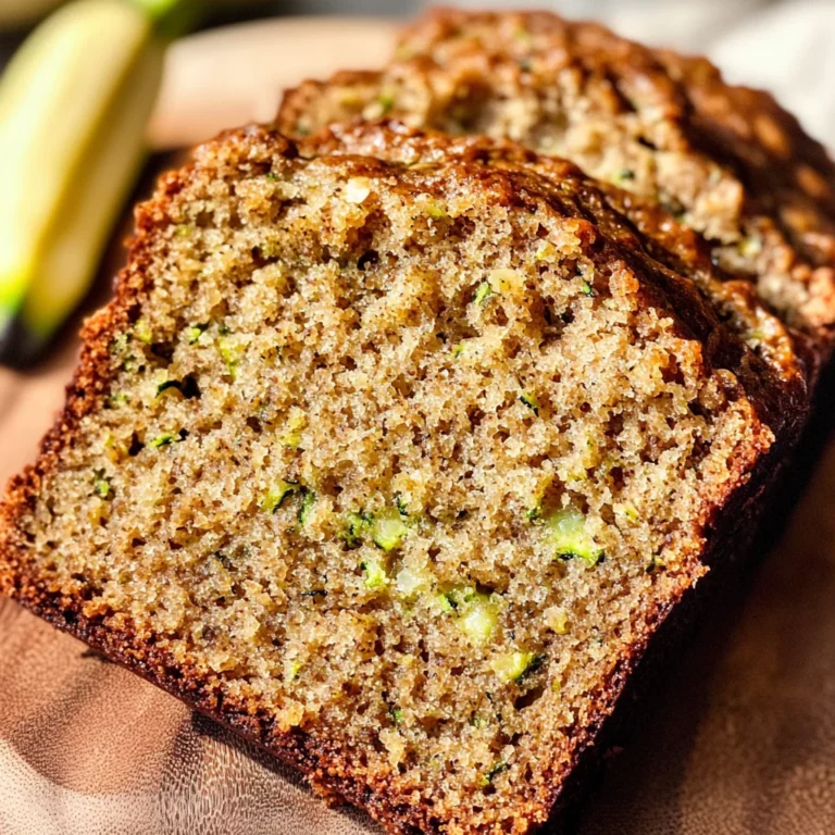 Healthy Zucchini Banana Bread