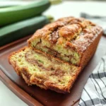 Moist and Delicious Cinnamon Swirl Zucchini Bread