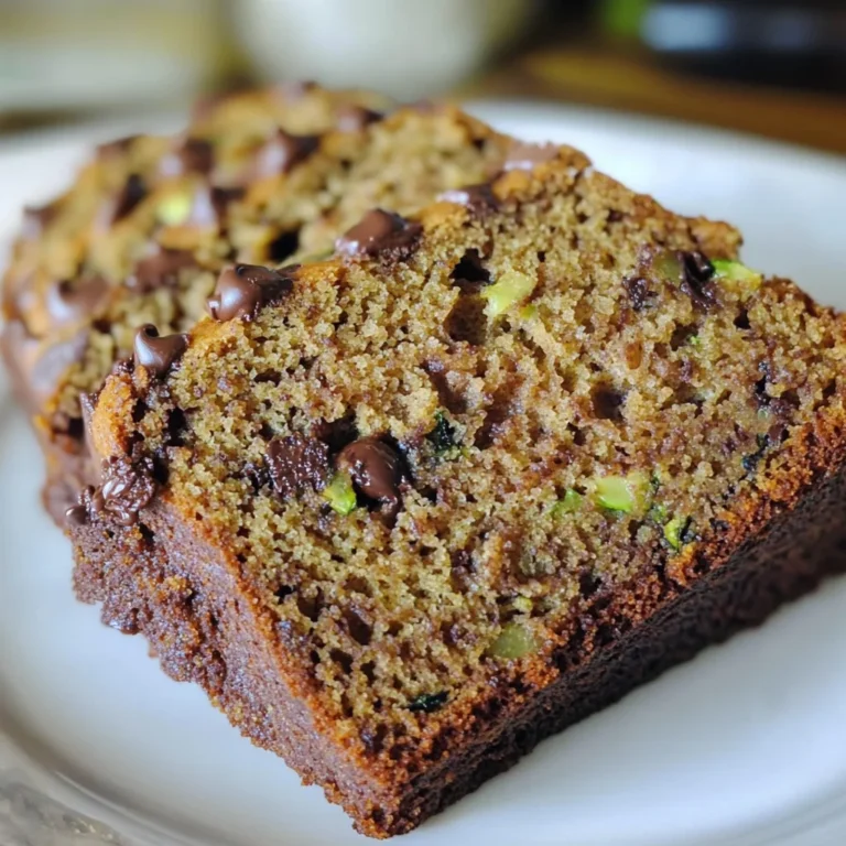 Mom's Perfect Chocolate Chip Zucchini Bread