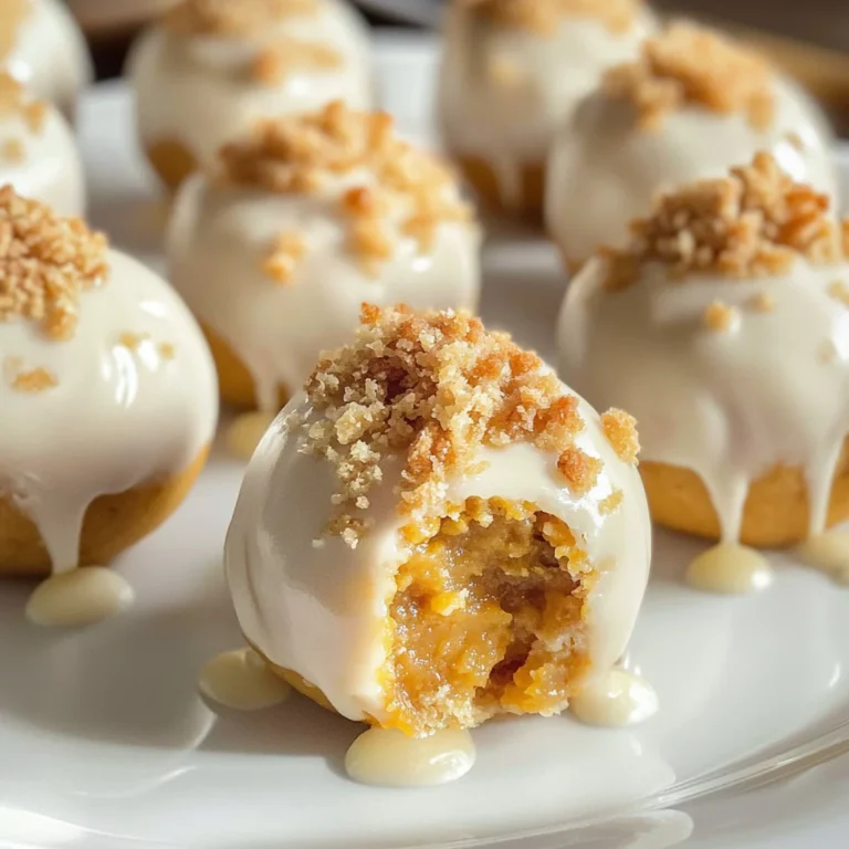 No-Bake Pumpkin Pie Balls