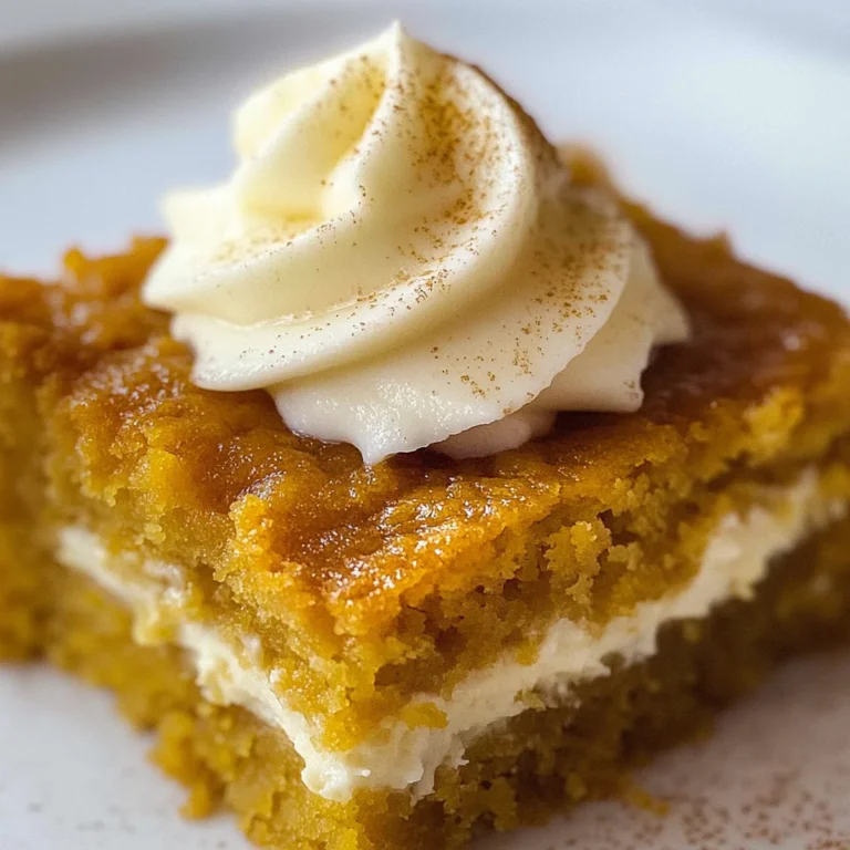 Paula Deen's Pumpkin Bars