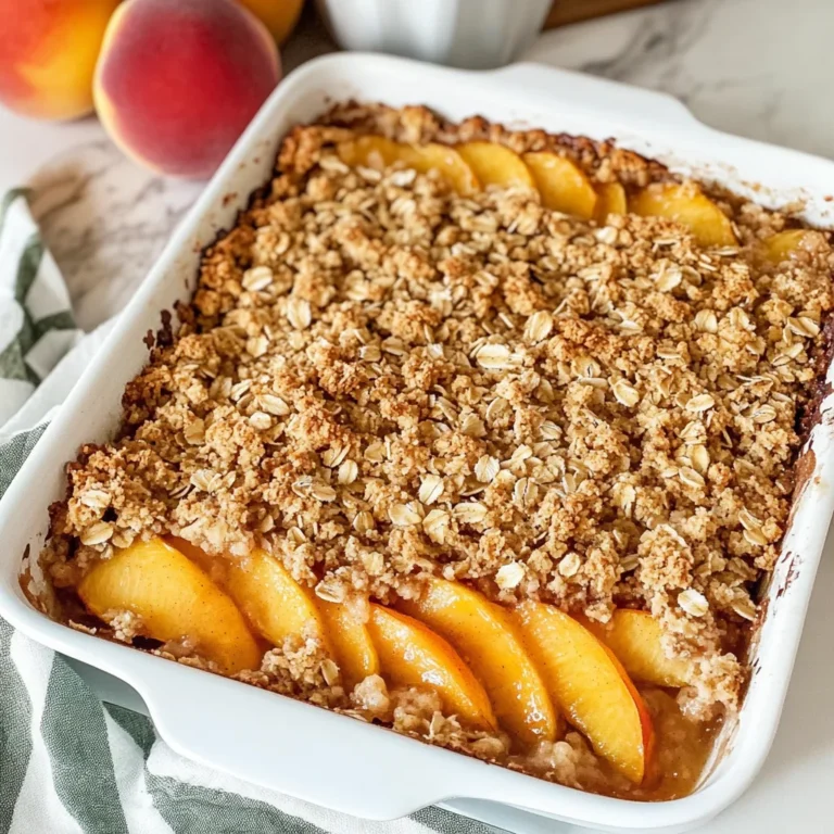 Peach Crisp