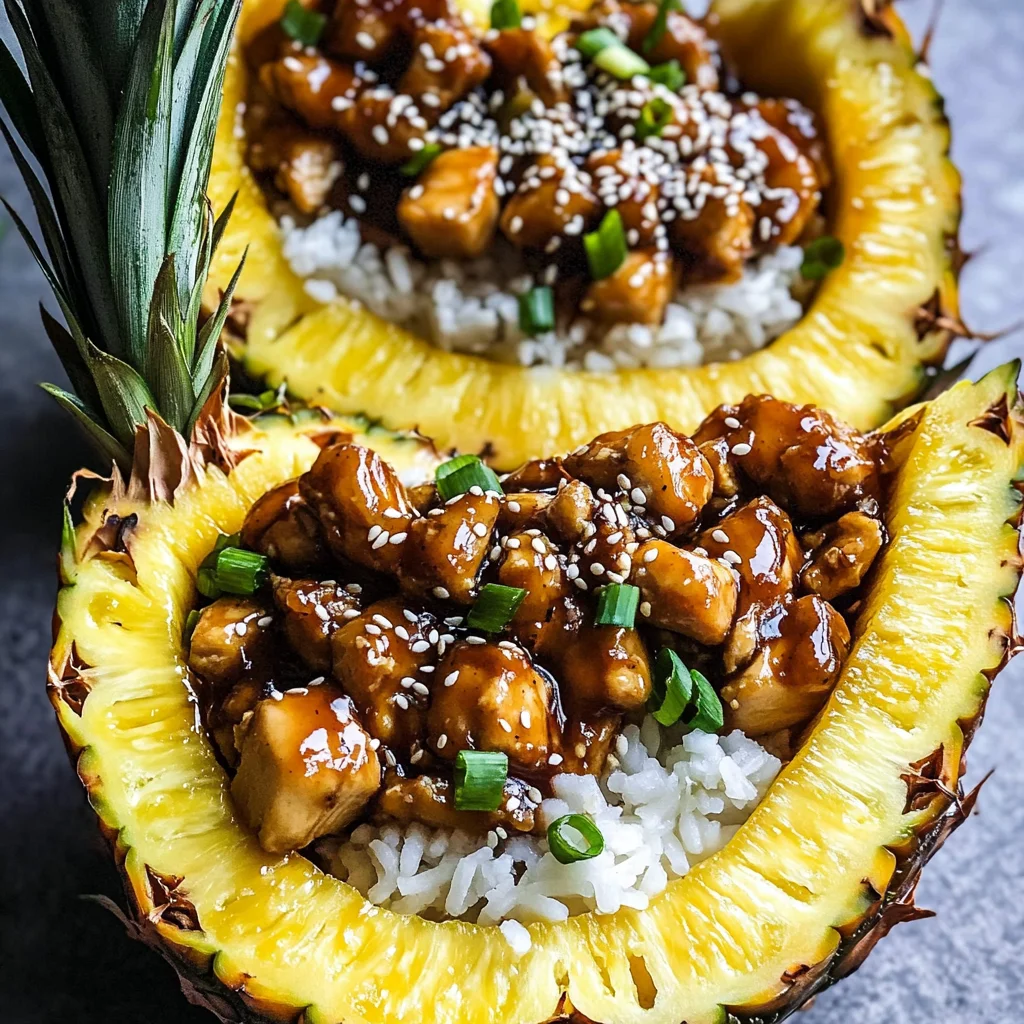 Pineapple Chicken With Rice Recipe