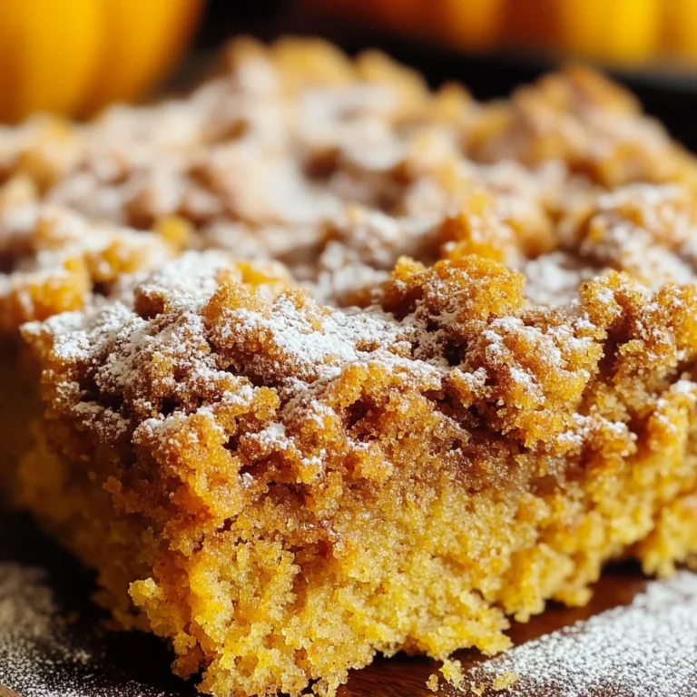 Pumpkin Coffee Cake