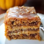 Pumpkin Honey Bun Cake
