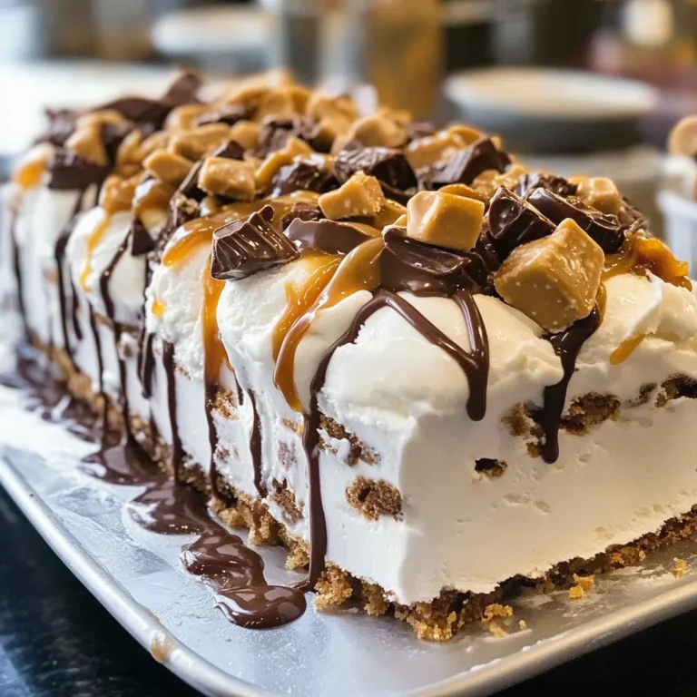 Reese's Ice Cream Cake