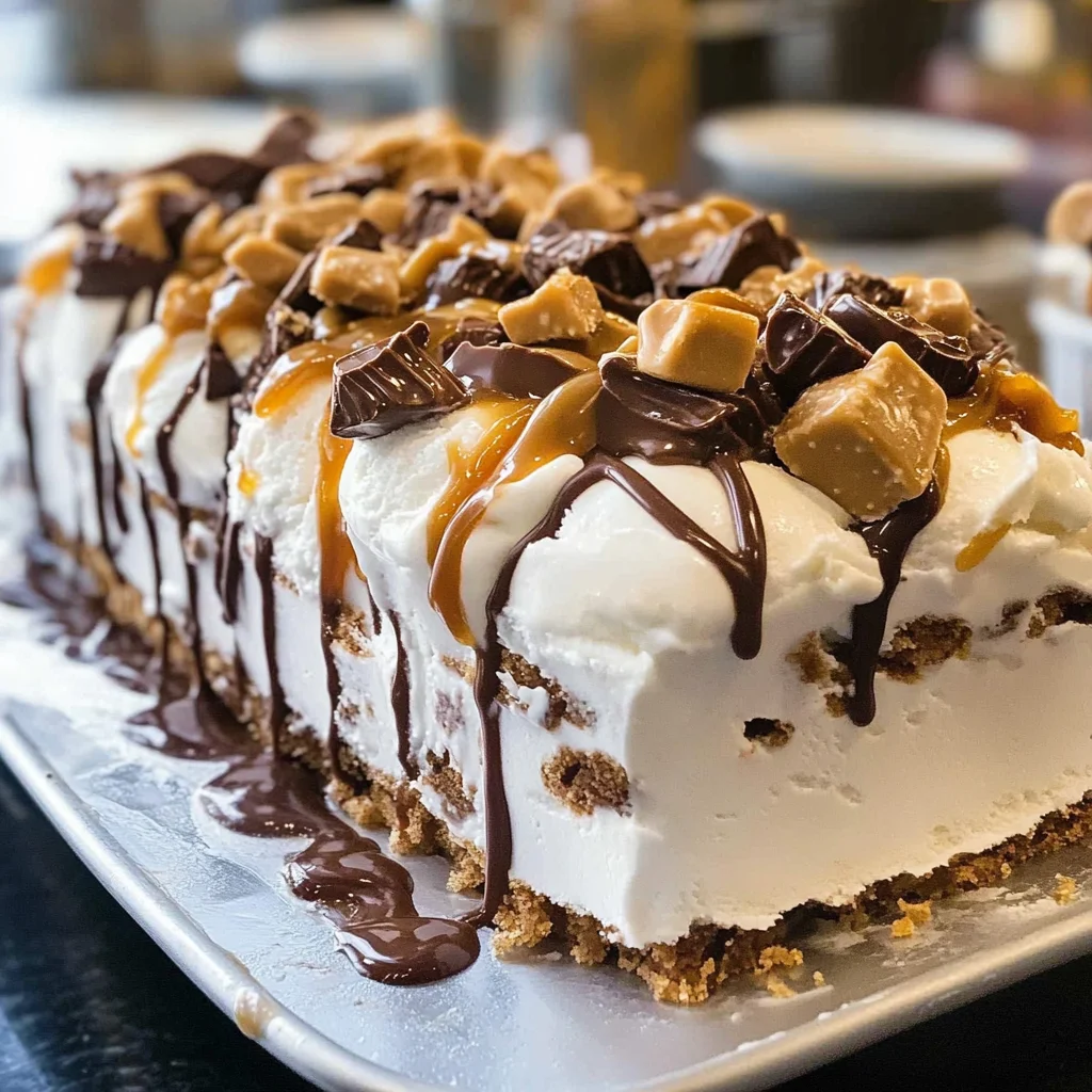 Reese's Ice Cream Cake