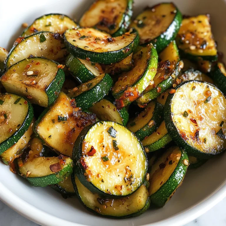 Sauteed Zucchini Recipe
