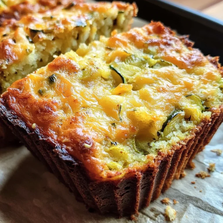 Savory Zucchini Quick Bread with Cheddar and Jalapeños