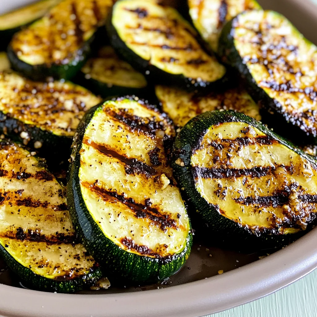 Simple Grilled Zucchini Recipe