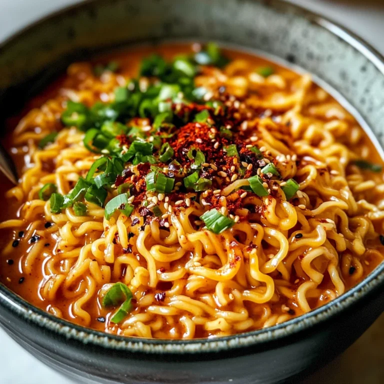 Spicy Ramen Noodles