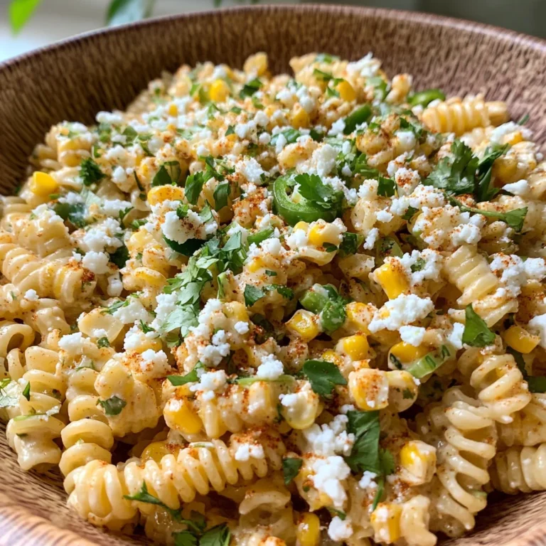 Street Corn Pasta Salad