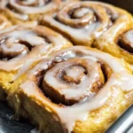 Super Soft Gluten-Free Pumpkin Cinnamon Rolls