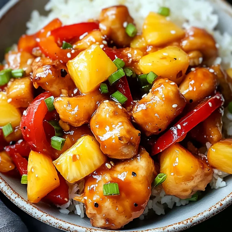 Sweet And Sour Chicken Recipe