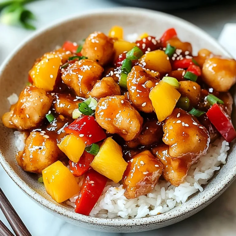 Sweet And Sour Chicken Recipe