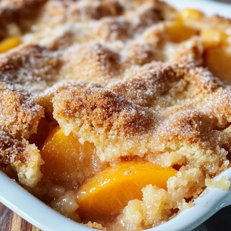 The Best Southern Peach Cobbler Recipe