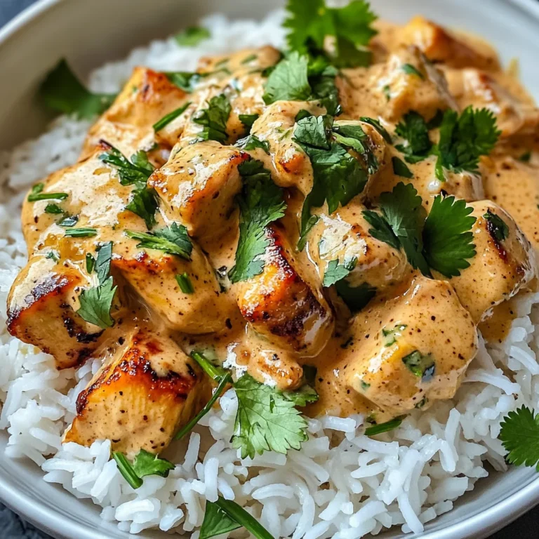 Creamy Coconut Chicken with Rice