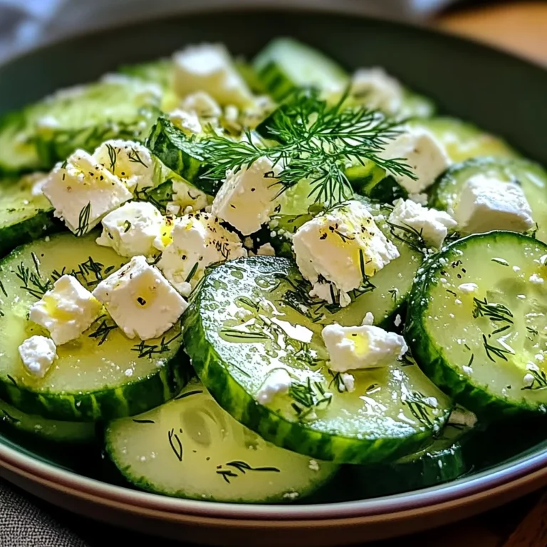 Cucumber Feta Salad