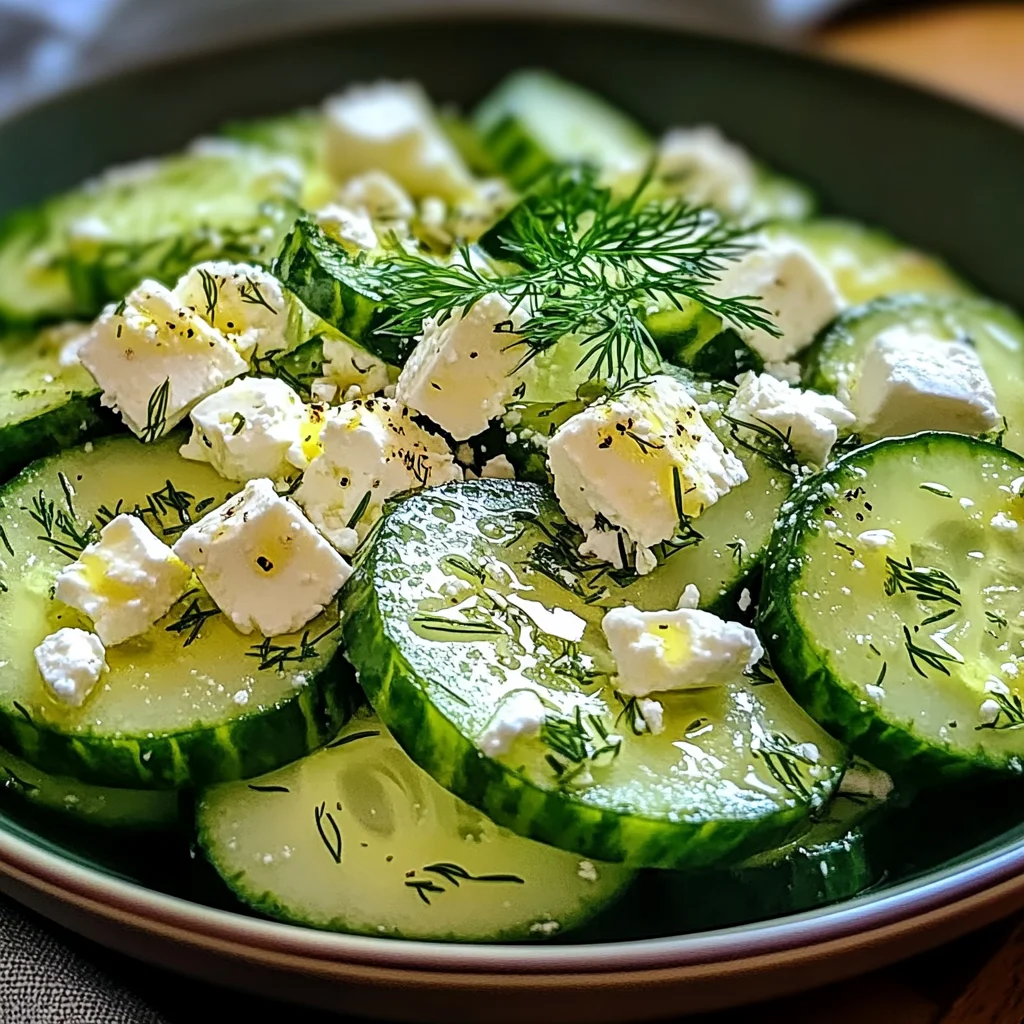 Cucumber Feta Salad