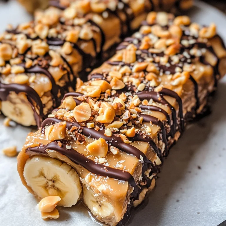 Frozen Banana Snickers