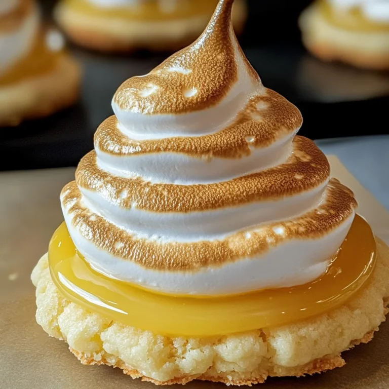 Lemon Meringue Pie Cookies Recipe