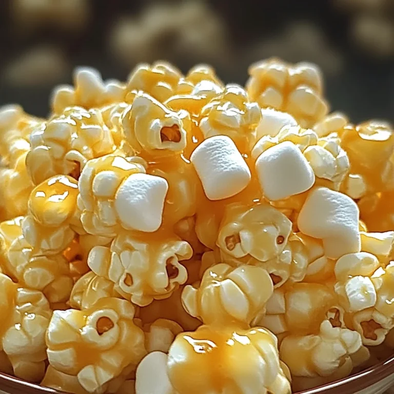 Marshmallow Caramel Corn