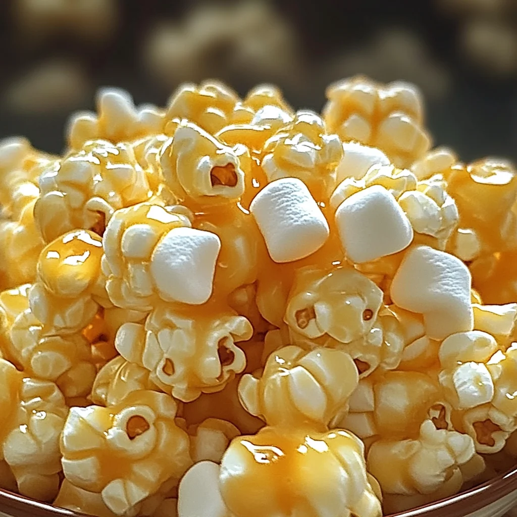 Marshmallow Caramel Corn