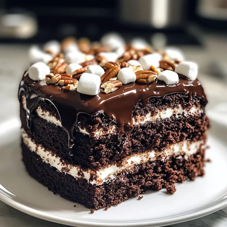 Mississippi Mud Cake