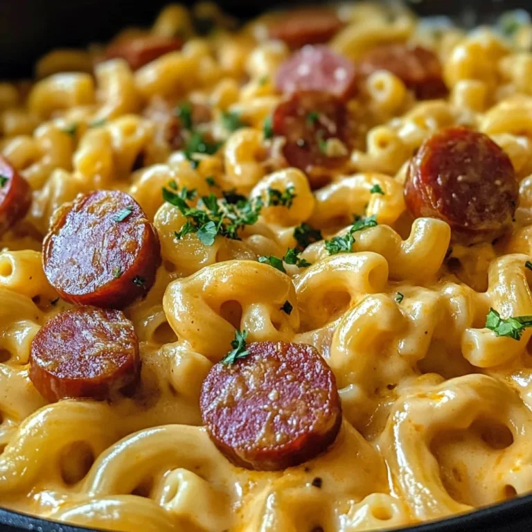One-Pot Kielbasa Mac and Cheese