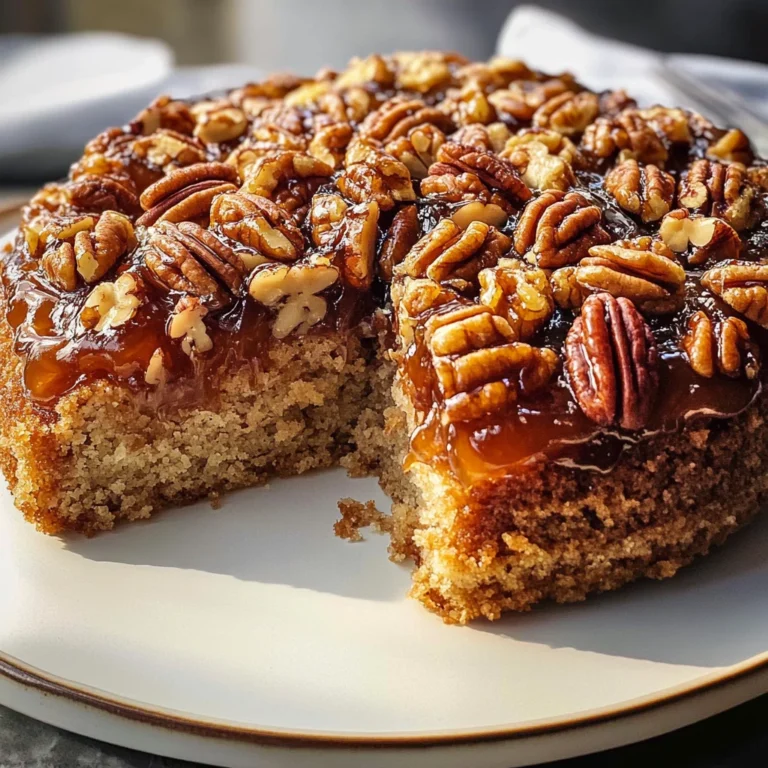 Pecan Upside Down Cake